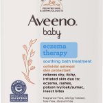 Aveeno Baby Eczema Therapy Soothing Bath Treatment for Relief of Dry, Itchy & Irritated Skin,Made with Natural Colloidal Oatmeal, Fragrance-Paraben-, Steroid- & Tear-Free, 10 ct ( Packaging May Vary )